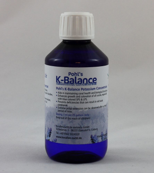 Pohl`s K-Balance 250ml Korallenzucht 122,00€/L